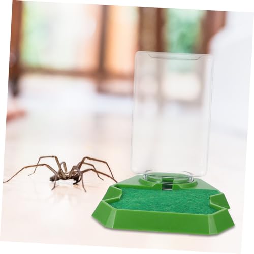 Abaodam Cricket Keeper for Reptiles Water Dispenser Hydration System Lizard Feeding Dish for Tortoises Geckos
