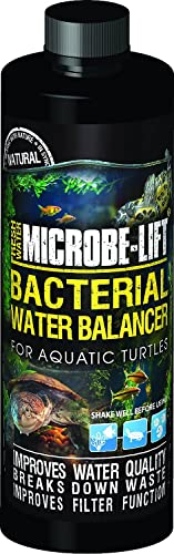 MICROBE-LIFT Bacterial Water Balancer for Aquatic Turtle Environments, Organic Waste Reducer, 4oz