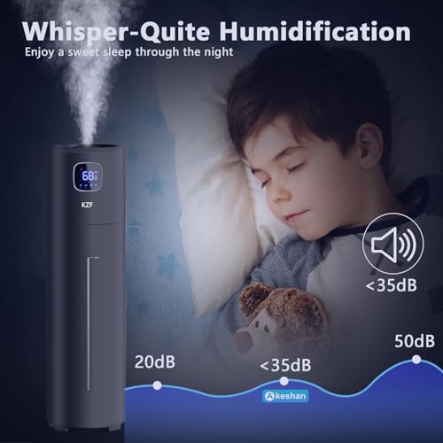 KZF 9L Humidifiers for Bedroom Large Room | Cool Mist, Top Fill