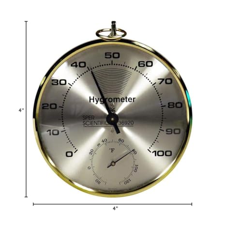 Sper Scientific 736920 Lab or Classroom Hygrometer/Thermometer