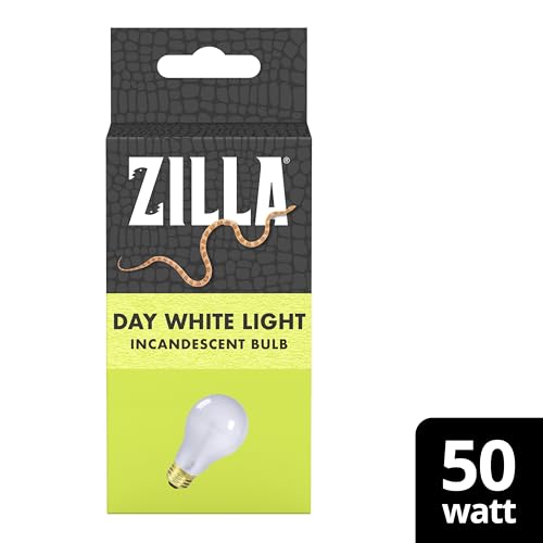 Zilla Incandescent Bulb, Day White - size: 50 Watts, style: Day White
