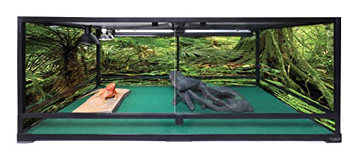 Carolina Custom Cages, 48Lx24Wx18H Extra-Long Deep Terrarium; Easy Assembly - size: 48Lx24Wx18H