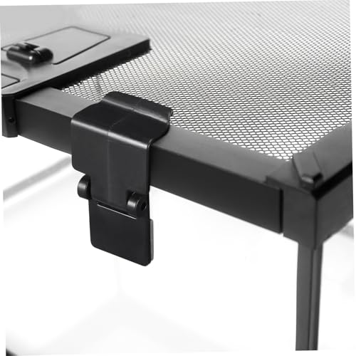 Levemolo 6Pcs Turtle Terrarium Buckle Lock Latch Durable Tortoise Breeding Box Secure Clips Easy Install for Feeding Tanks Prevent Escape Reptile Accessories