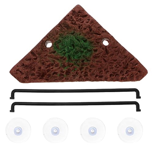 balacoo Turtle Decor Turtle Basking Platform Foam Floating Turtle Pier Tortoise Play Terrace Terrapin Dock Reptile Habitat Decor for Turtles Frogs Newts Tortoise Turtles Decor