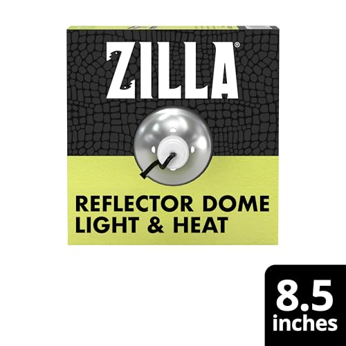 Zilla Silver Reflector Domes 8.5 Inches - size: 8.5 Inch