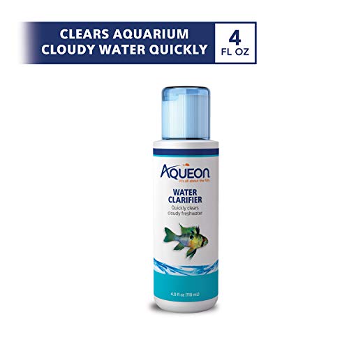 Aqueon Water Clarifier 4 Fluid Ounces | Water clarifier for fish tank, aquarium water treatments, binds suspended particles for easier filtration - size: 4 fluid ounces