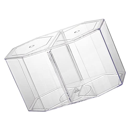Mipcase Mini Tank 4pcsbox Guppy Small Hatchery Isolating Separation Acrylic Breeding Micro Aquarium Household Incubation Spawning Tank Container Incubator Tool Desktop Clownfish Small Fish Tank - color: transparentx4pcs, size: 20X12X11CMx4pcs