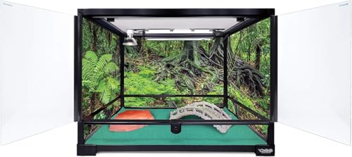 Carolina Custom Cages Terrarium; Easy Assembly (24Lx18Wx18H) - size: 24Lx18Wx18H