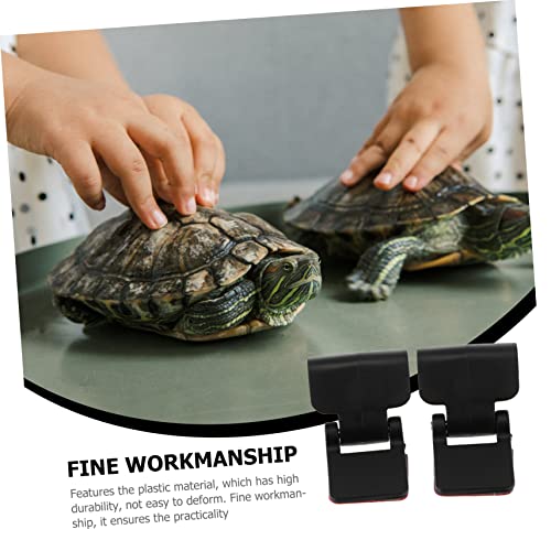 8pcs Reptile Feeding Tank Buckle Easy Install Glass Turtle Terrarium Escape Latch Clips for Turtles and Reptiles and Aquarium Accessories