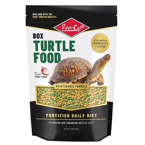 Rep-Cal Box Turtle Food -12 oz - size: 12 Ounce (Pack of 1)