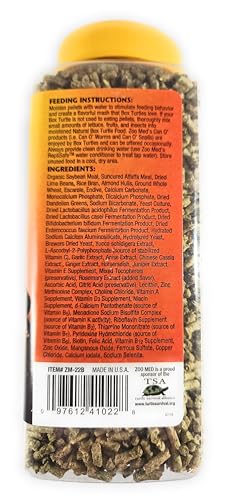 Zoo Med Labs Natural Box Turtle Food - 20 oz