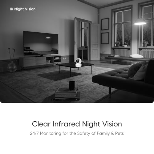 VSTARCAM 3MP Pet Camera Indoor with Phone App, 360° Indoor Security Camera with Color Night Vision, Motion Detection & 2-Way Audio, 24/7 SD & Cloud Storage 02