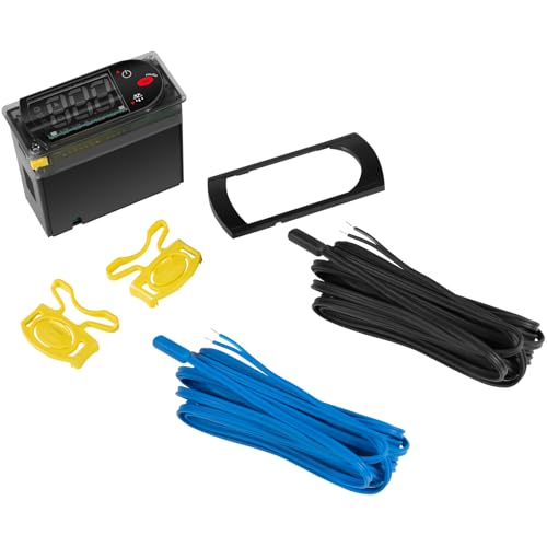 PZGXS0J111 Temperature Controller with 2 NTC Temperature Sensor Probe | Digital Thermostat Compatible with Carel and All Refrigerator Types, 115V