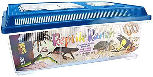 Lee's Reptile Ranch, Large, Rectangle with Lid, Colors may Vary