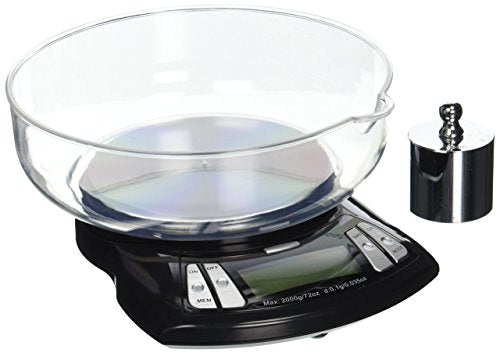 US Balance Orbit Pro 2000 x 0.1 Gram Digital Lab Scale Table Counting Scales Black