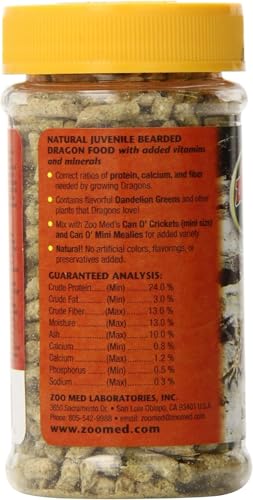 Zoo Med Laboratories Szmzm75 Beard Dragon Adult Soft-Moist Pellet, 2-Ounce