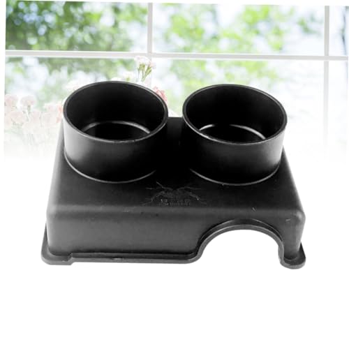 FOMIYES Three One Reptile Feeding Bowl Escape Water and Food Dish for Snakes Lizards and Spiders Observation Box with Smooth Surface Design for Pets