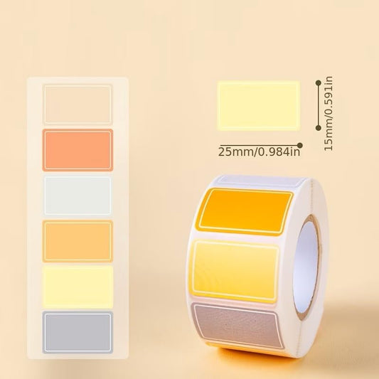 500pcs/Roll Colorful Coding Index Labels - Waterproof Adhesive Labels, Easy to Organize, Mark and Make Name Tags - color: Colorful 56