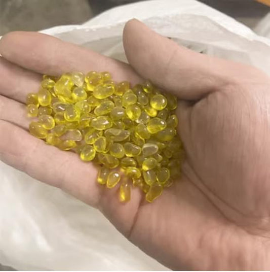 Decorative Stones,Glass Stones,1 Lb About 460 G Irregular Sea Glass Pebbles Artificial Glaze Crystal Stones Rocks for Vase Filler,Table Scatter,Aquarium or Air Plants Decoration (Yellow) - color: Yellow
