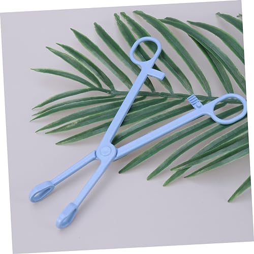 1pc Plastic Pet Waste Grabber Scissors Design for Easy Cleaning of Reptile Lizard Bird Waste Material Convenient Pet Cleaning Supplies