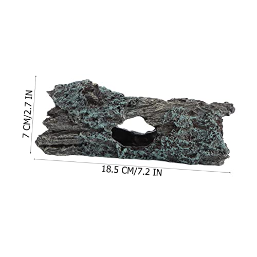 KESYOO 1pc Turtle Climb Platform Creative Reptile Hiding House Safe Environment for Turtles Lizards Frogs for Fresh Salt Water Aquariums Natural Decoration for Pet Tanks