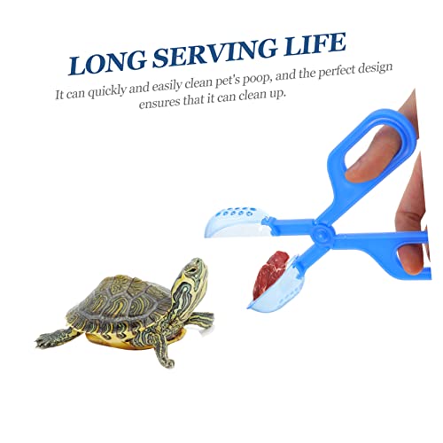 3pcs Portable Pet Poop Picker for Dog Reptile Waste Terminator Reptile Tank Accessories