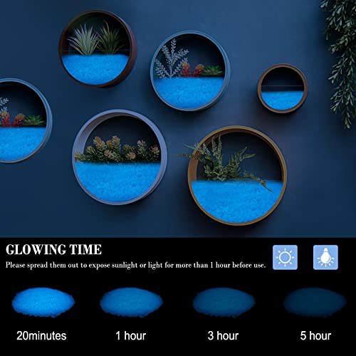 10000pcs 3-5mm White Glow Stones Pebbles Luminous Stone for Fish Aquariums,Plant Gravel,Mini Fairy Yard,Landscaping,Home Decor - style: White