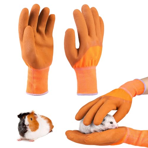 Handling Gloves Washable Small Pet Handling Gloves for Hamster Hedgehog Pet Accessory