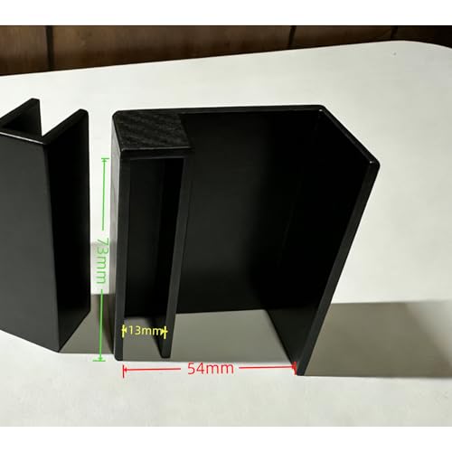 Sliding Glass Tank Door Lock for Reptile Enclosures — Secure Clip-On Lock for Snakes, Geckos, Lizards, Chameleons (Black) - color: Black