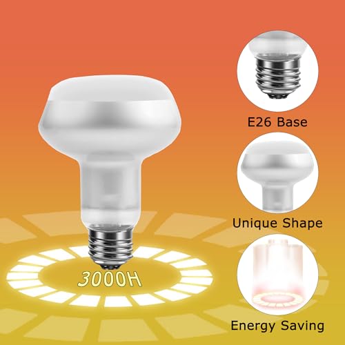 60W Intense Reptile Basking Spot Lamp, UVA Daylight Heat Bulb | Simulates Natural Sunrise & Sunset, Supports Thermoregulation for Bearded Dragons, Lizards, Snakes, Chicks & Amphibians - color: Intense Basking Spot, size: 60W Upgraded - 3.1"