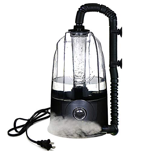 Coospider 3.8L Reptile Fogger Mister, Quiet Reptile Humidifier for Reptiles Tank, Terrarium Humidifiers with Extended Tube, Automatic Reptile Misting System for Reptiles Amphibians Herps Vivarium - size: 3.8 liters
