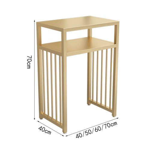 Heavy Duty Aquarium Stand for Fish Tank & Reptile Tank - Sturdy Metal Storage Shelf & Plant Support Rack (Gold, 50x40x70cm) - Ideal for Breeders & Terrariums - color: Gold, size: 50*40*70cm