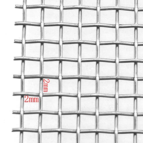 Wire Mesh Pad 5PCS 8 x 20cm / 3.15 x 7.87inch Aquarium Fish Tank Plants Stainless Steel Wire Mesh Pads Moss Nets