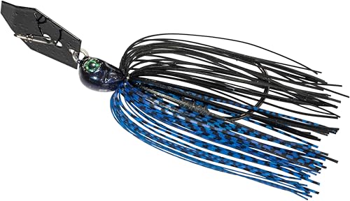 Z-Man Chatterbait Elite Evo - style: Black/Blue, 3/8 Oz