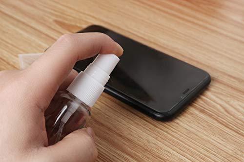4 Pack Small Spray Bottles 2oz Clear Plastic Empty Refillable Mini Spritzer | Water Essential Oils Perfume Atomizer Spray Bottle, Fine Mist Travel Size Spray Bottles for Face Cleaning Gardening Skin Care - color: 4 Pack, size: 2 Ounce