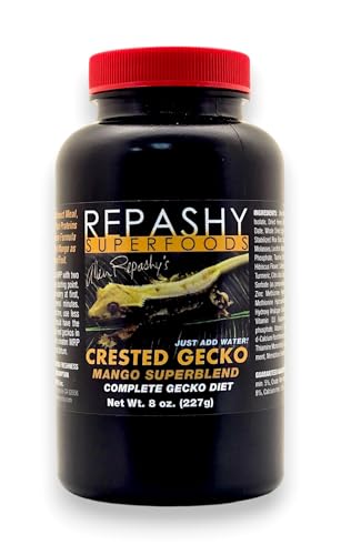 Repashy Superfoods Crested Gecko Diet Mango Superblend 8 oz Jar - size: 8 Ounce (Pack of 1)