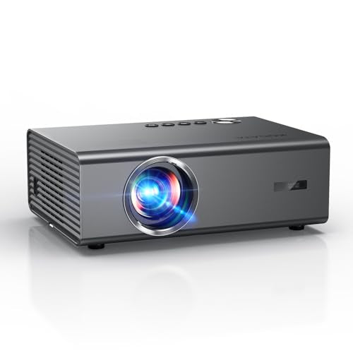 Projector 4K Quiet AI Auto Focus &6D Keystone with Built-in Official Apps 50W Dolby Smart OS 2.0 Kogata Outdoor Projector with WiFi and Bluetooth Home Theater Movie Portable