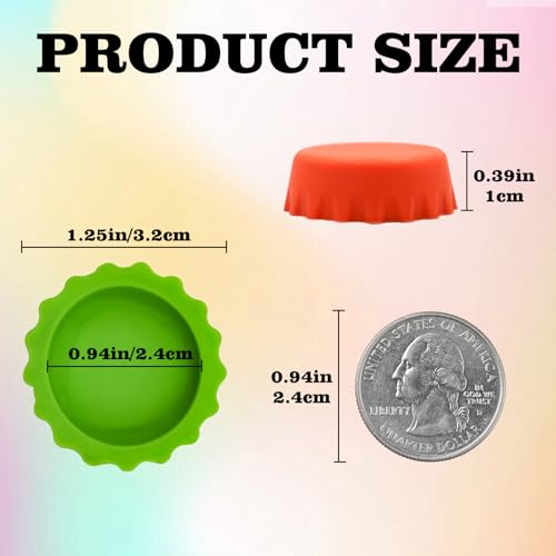 6-Pack Silicone Reptile Feeding Dishes – Soft, Colorful Mini Bowls for Bearded Dragons, Geckos, Hermit Crabs & Small Pets | Food, Water & Supplement Dish Set (3x2.5x1cm)