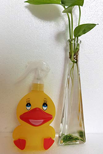 Cute Plastic Spray Bottle Duck Frog Cartoon Animal Garden Spray Bottle, Cleaning Liquid Spray Bottle, Empty Spray Bottles for Flowers Plants Gardens, Cleaning Houses and Cars (Duck) - color: duck
