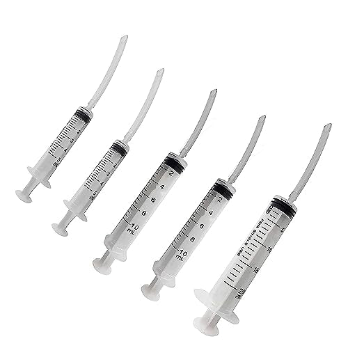 5Pcs Baby Bird Cockatiel Budgie Parrot Pet Hand Rearing Feeding Syringes Crop Tubes