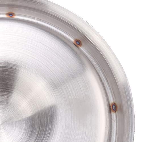 Stainless Steel Reptile Food & Water Bowl for Tortoise and Small Water – Small (S (31.5 X 25.2in)) - size: S (31.5 X 25.2in)