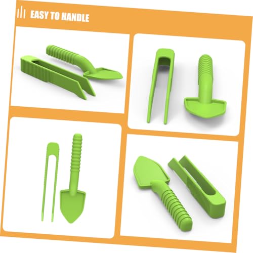 Yardwe 5Set Tweezers Scooper for Efficient Waste Removal and Safe Feeding Terrariums Aquariums and Small Animal Cages for Lizards Spiders Turtles and More