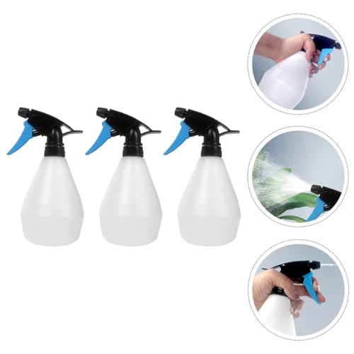 Beaupretty 3pcs Reptile Watering Sprayer Set 500ml Portable Watering Cans for Gardening and Terrariums with Air Pressure Pump, Mist Spray Bottle for Indoor Plants and Rainforest Humidifying