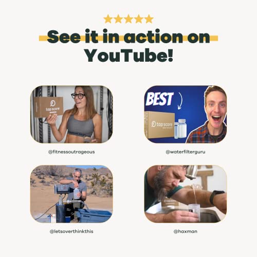 Advanced Home Water Test Kit | Well or City | EPA Certified Drinking Water Labs | Tests for: 116 Analytes, incl. Lead, Copper, Hardness & Alkalinity and More | #1 Best Home Water Test - Wirecutter
