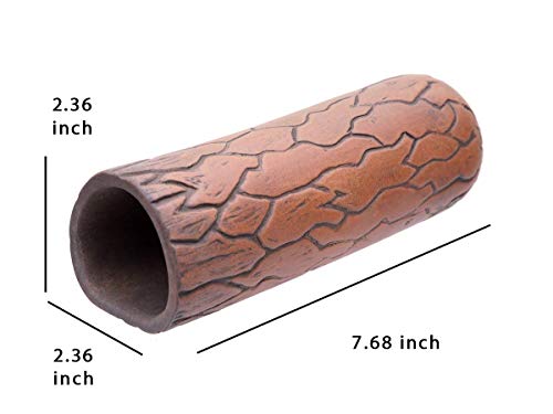 Large Pleco Cave Breeding Ceramic Decorations Fish Tank Aquarium (1 pcs Large)