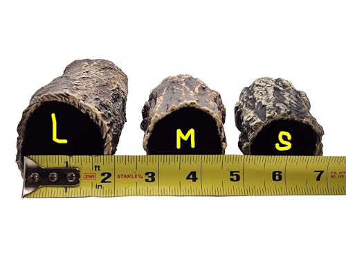 Large Pleco Cave Breeding Ceramic Decorations Fish Tank Aquarium (1 pcs Large Natural)