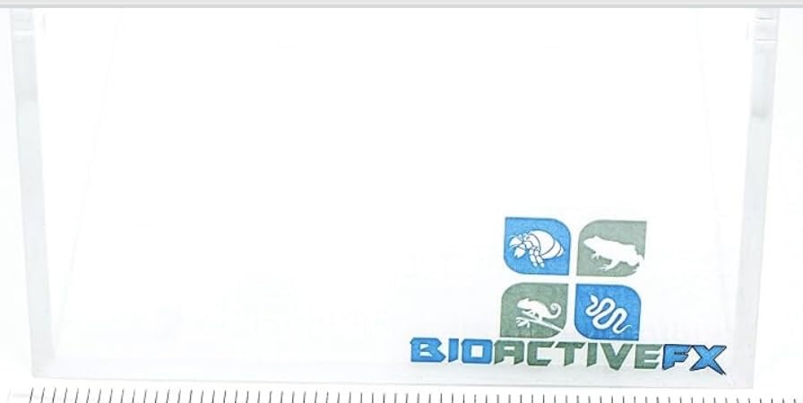 Acrylic Terrarium – Magnetic Mini & Nano Enclosures for Reptiles, Amphibians, Invertebrates, Tarantulas, Scorpions, Frogs, Geckos & Exotic Pets (5 x 4 x 3 inches, 0.26 Gallon) - size: 5 x 4 x 3 inches, 0.26 gallon