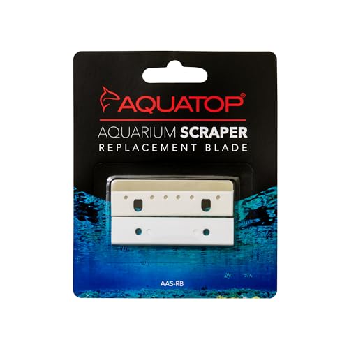 Aquatop Replacement Metal Blade for AAS Aquarium Scrapers - Precision Scraper for Glass Aquariums, Ideal for Slime Removal & Tank Maintenance, AAS-RB - size: Replacement Blade