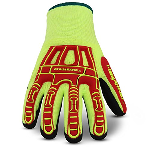 HexArmor Cut-Resistant Impact Protection Insulated Work Gloves | Rig Lizard® Series 2091 | Small - color: Rig Lizard 2091 | Cold Weather & Dexterity, size: Small (Pack of 1)