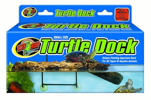 Zoo Med Floating Turtle Dock Small - 10 Gallon Tanks (11.25" Long x 5" Wide) - Pack of 2